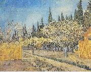 Vincent Van Gogh, Flowering orchard